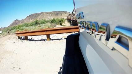 GoPro HERO looking at the broken Gillespie Dam on Old US HWY 80