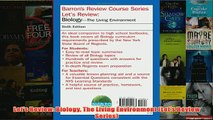 Download PDF  Lets Review Biology The Living Environment Lets Review Series FULL FREE