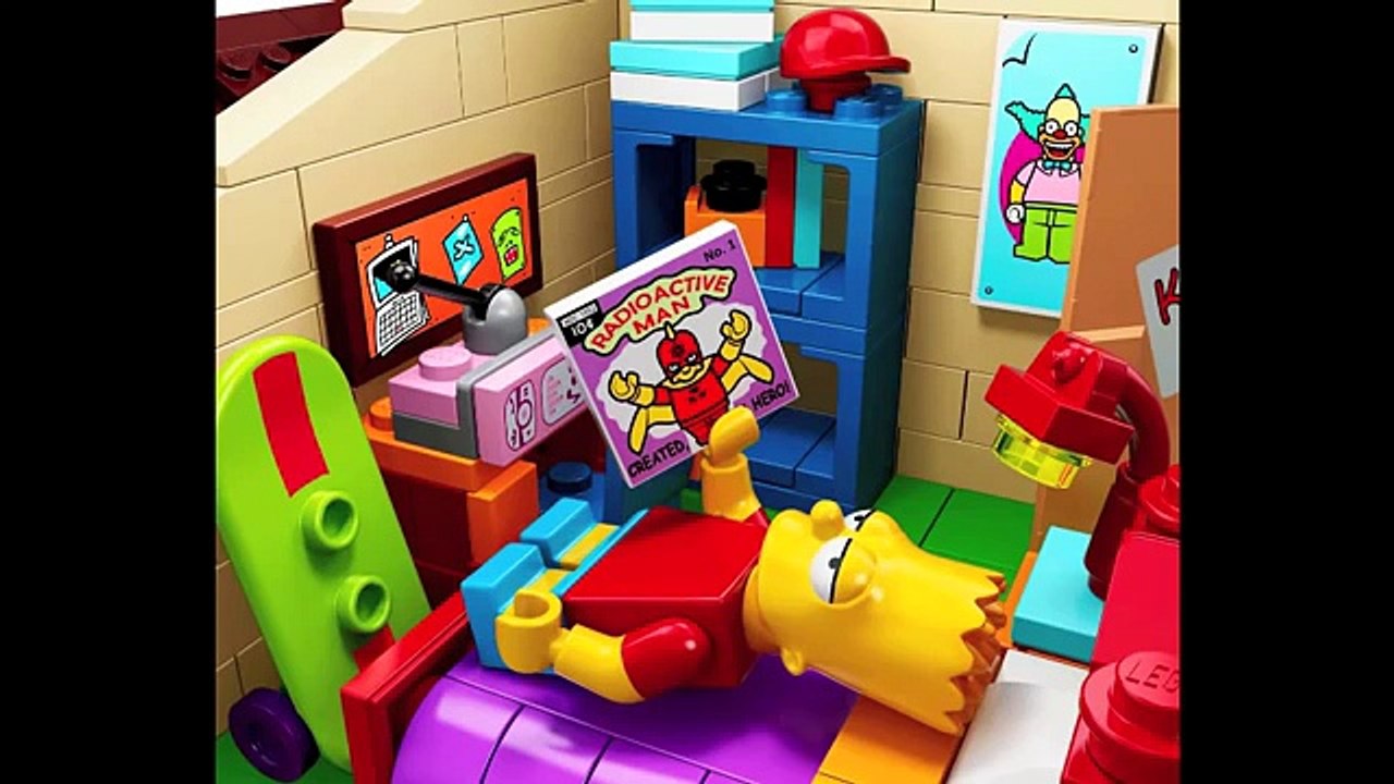 Official LEGO Simpsons House High Quality Set Photos