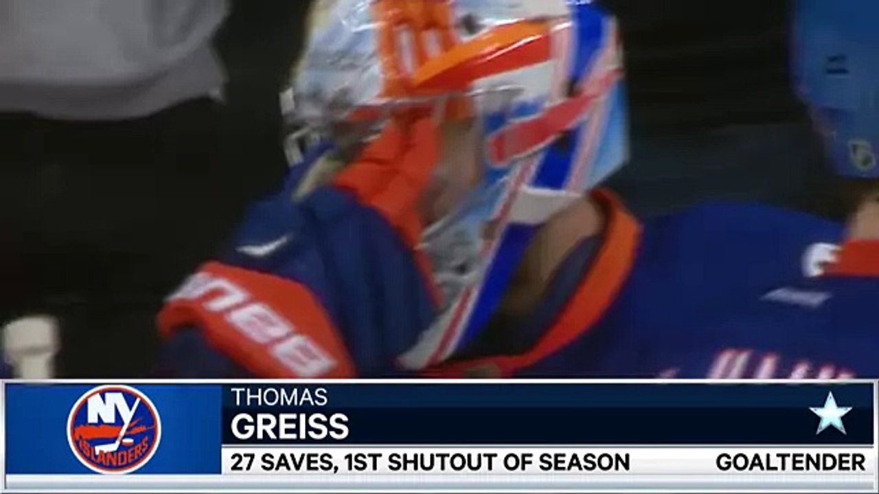 3 Stars of the Night- It's all about the goalies!