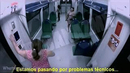 skm Funny And Scary Train Zombie Prank