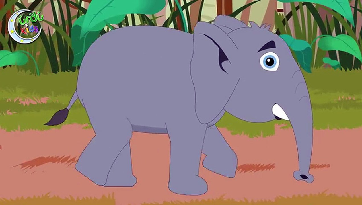 Ek Tha Mota Haathi - موٹا ہاتھی - Urdu Cartoons Kids Poem