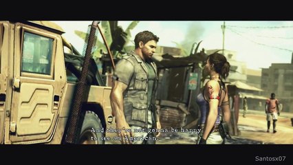 Resident Evil 5 Walkthrough Part 1 - No Commentary Playthrough (Xbox 360/PS3)