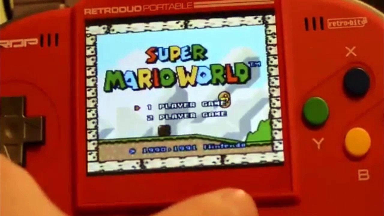 Retro Duo Portable Unboxing RDP Nintendo SNES & NES