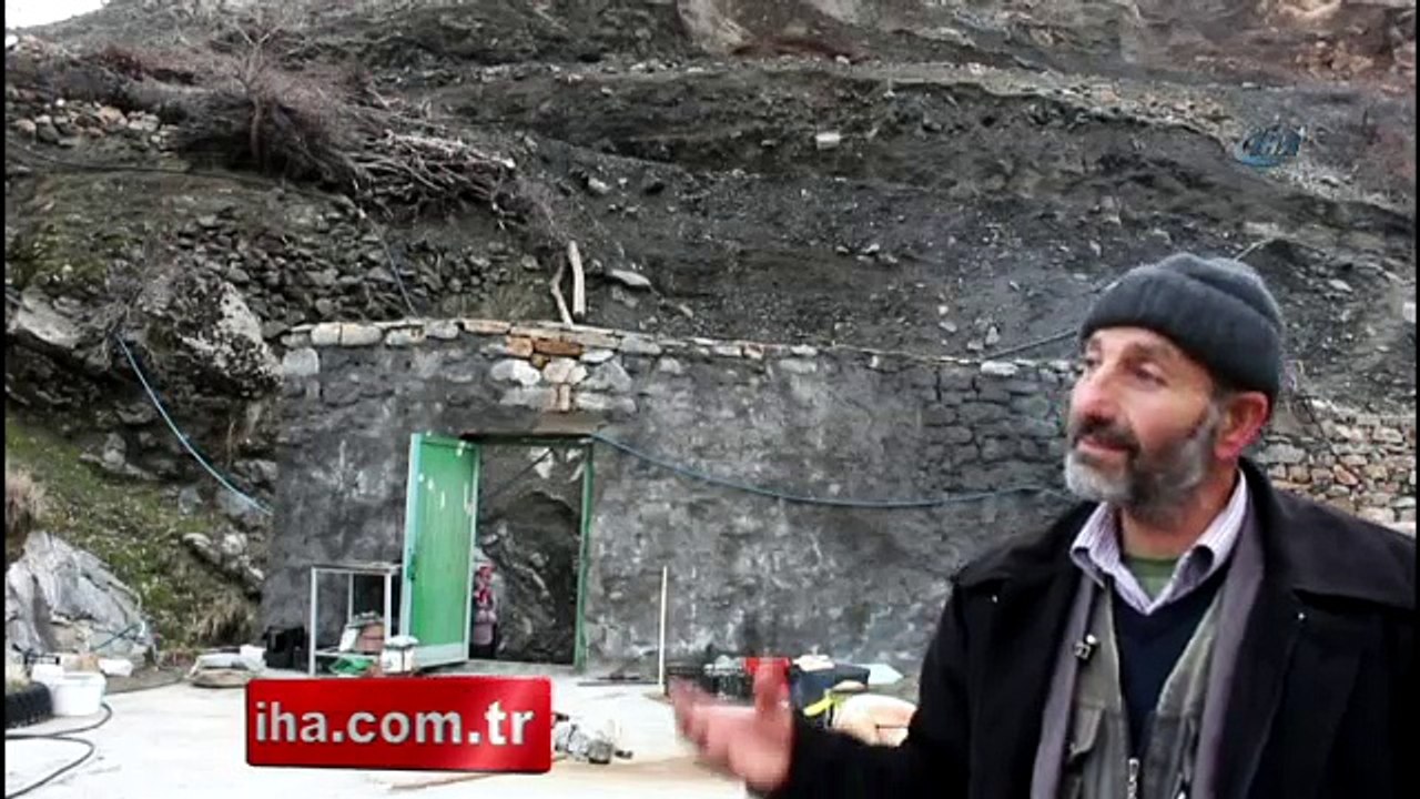 Heyelan korkusuyla yaşıyorlar