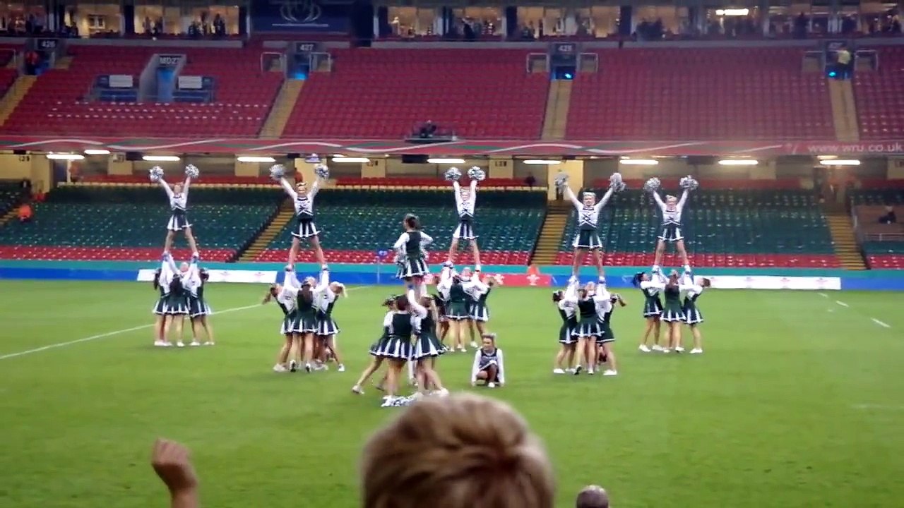 Swansea Sirens at the Millennium Stadium for Va...