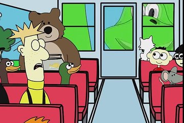 Robby The Blue Koala Rides The Discovery Express - Part 1