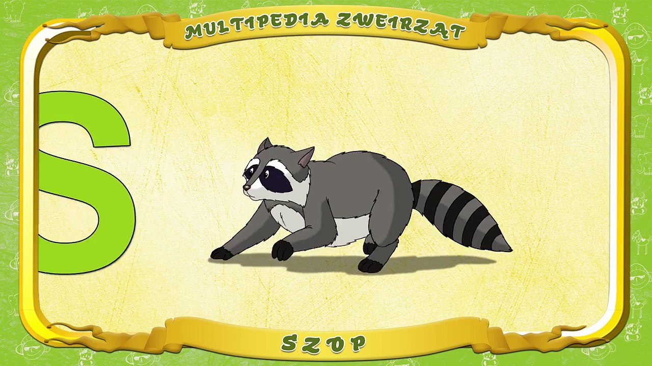 Multipedia Zwierząt. Litera S Szop
