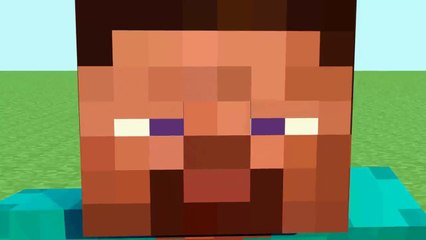 Minecraft animation - Un bouton étrange - spécial 100 abonnés