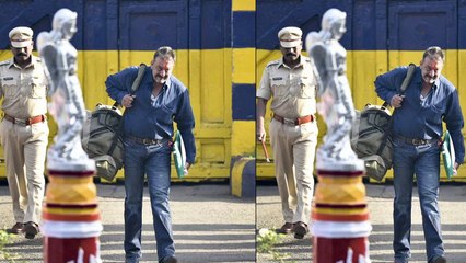 Sanjay Dutts EMOTIONAL SPEECH After Release From Jail UN CUT