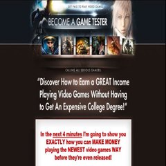 Become A Game Tester, Highest Conversions In Niche, Highe