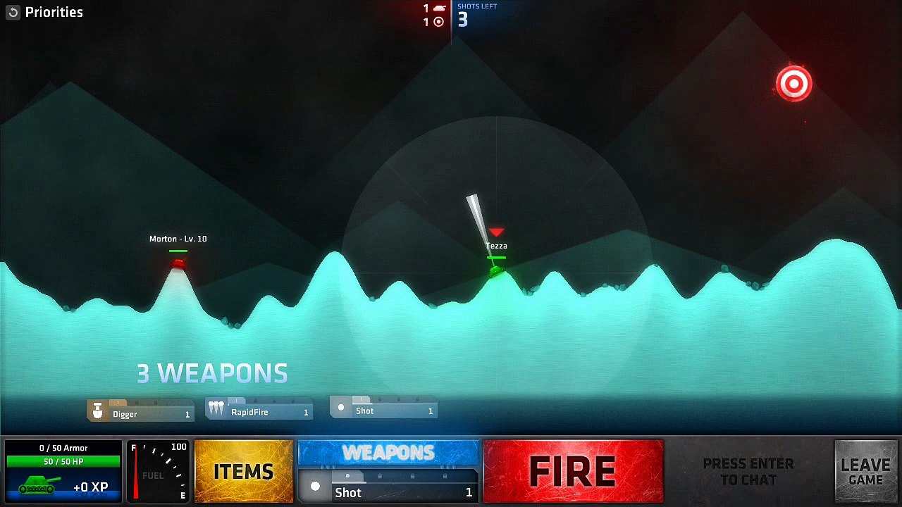 PC - Shellshock Live - Tank Up - Priorities