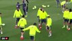 Cristiano Ronaldo Great Skills In Real Madrid Training Before Madrid Derby