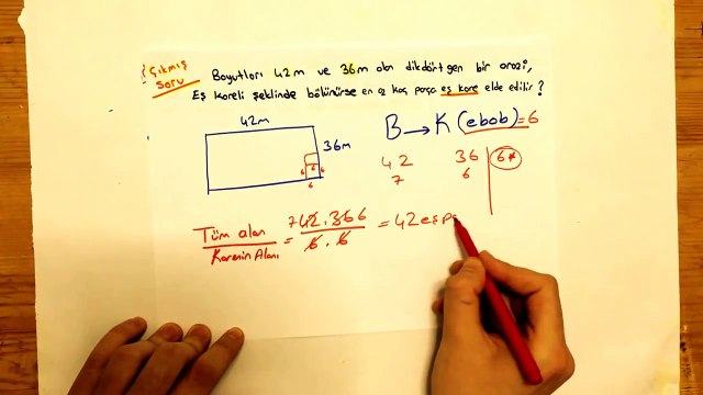 Ebob-Ekok Problemleri Pratik Formülsüz-#YILMAZHOCAYLA# - YGS-LYS-KPSS-ALES-TEOG-DGS