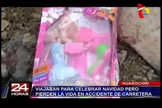 Dos muertos y seis heridos deja despiste de minivan en Huarochirí