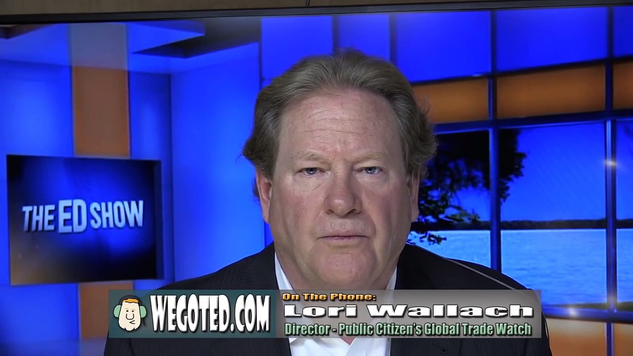 A Deal is Reached on the Trans Pacific Partnership (with Lori Wallach) (10-05-15)