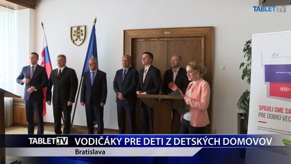 VODIČÁKY PRE DETI Z DETSKÝCH DOMOVOV