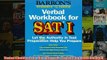 Download PDF  Verbal Workbook for Sat I Barrons Verbal Workbook for Sat I FULL FREE