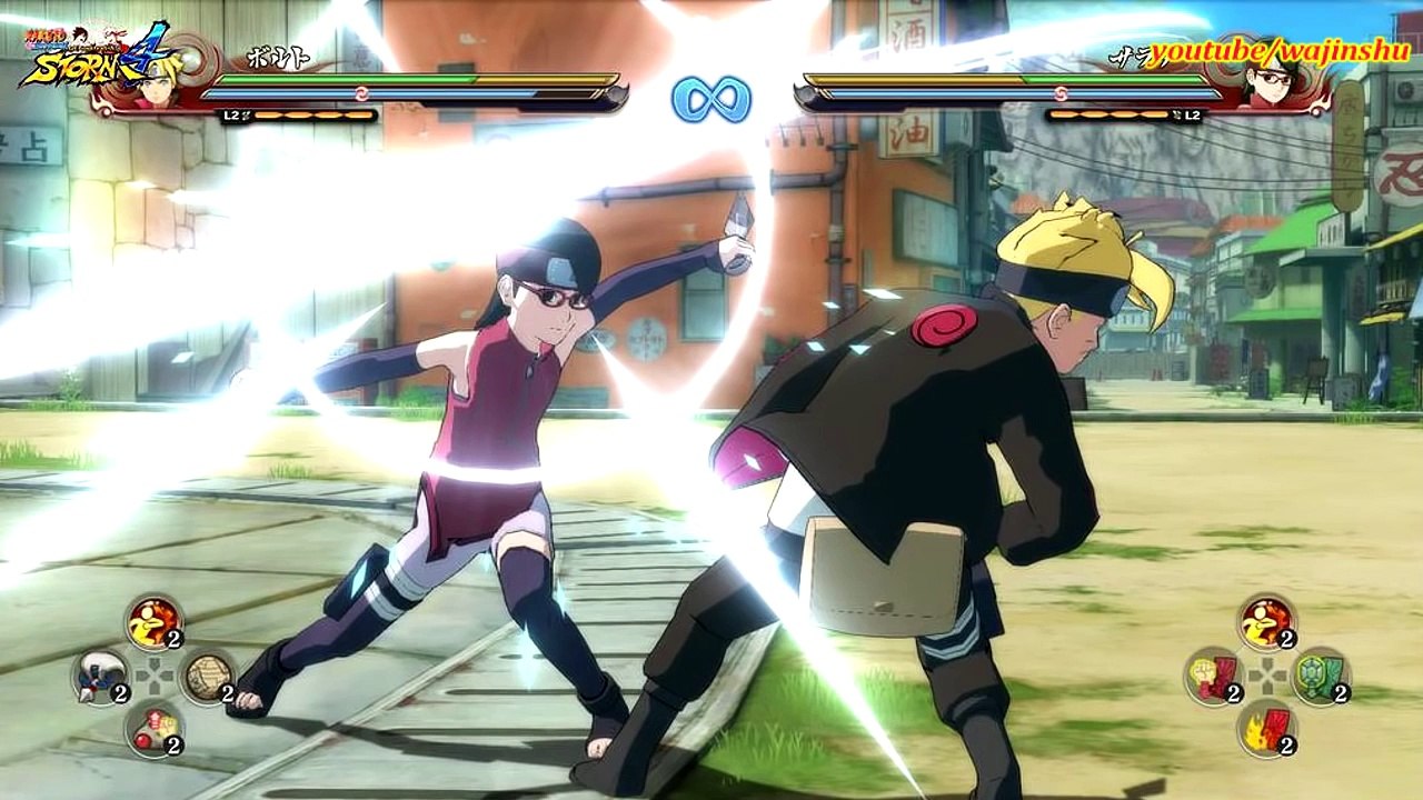 Naruto Ultimate Ninja Storm 4 Screenshots - Boruto & Sarada Screenshots