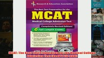 Download PDF  MCAT The Best Test Preparation for the Medical College Admission Test Book  CDROM FULL FREE