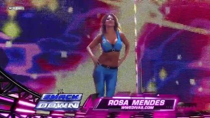 WWE Layla v Rosa Mendes show
