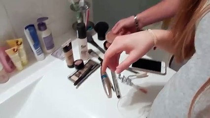 MY BOYFRIEND DOES MY MAKE UP CHALLENGE - FamkeLouise #4 (720p Full HD)