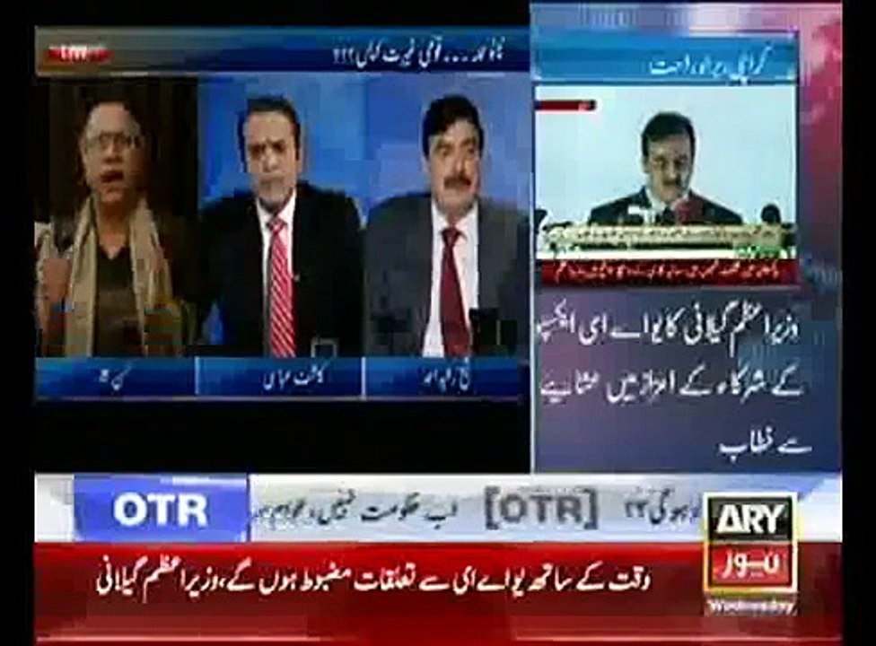Hasan Nisar at his best with kashif Abbasi