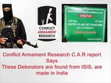 India has been supplying explosives to ISIS.