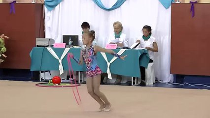 Бурячинська Ульяна (скакалка) 2006-Кат.В Перлина Полісся 2015 Художественная гимнастика