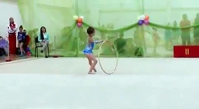 Валерия Кузьмина, 2008 гр, обруч - художественная гимнастика