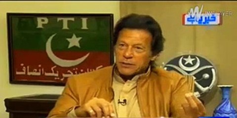 Imran Khan answers Habib Akrams question regarding Metro and orange Lines