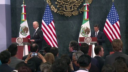 Biden cuestionó ante mexicanos retórica de Trump