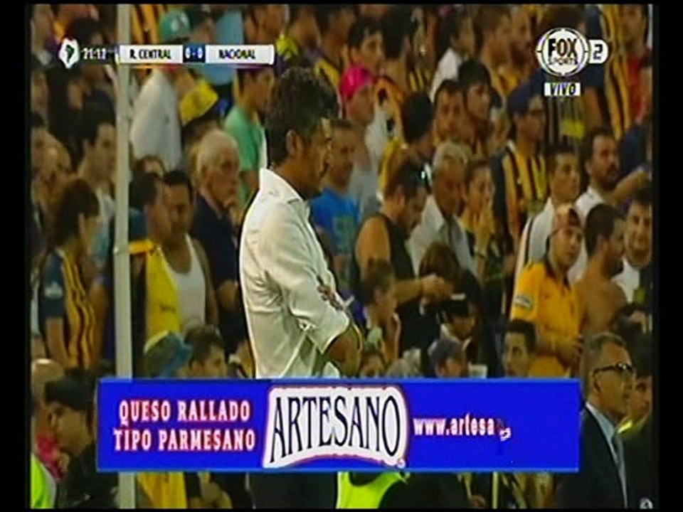 Primer Tiempo Nacional vs Rosario Central