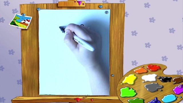 Рисуем человечка с песенкой. Развивающий мультфильм для детей. наше всё!