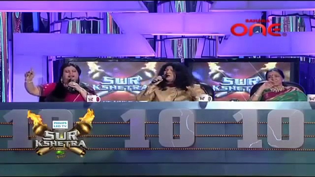 Atif Aslam Abida Parween Runa Laila & Asha Bhosle Live Lal Meri Pat  Sur Kshetra