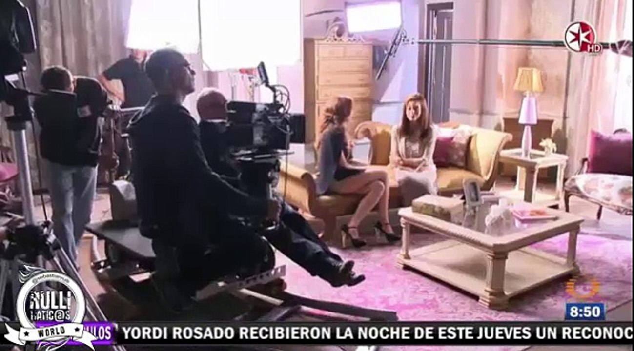 Sebastián Rulli ,Angelique Boyer y parte del elenco graban promocionales  #FrenteAlMismoRostro