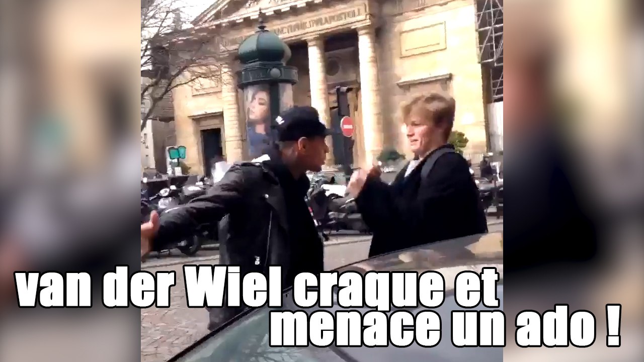 van der Wiel craque et menace