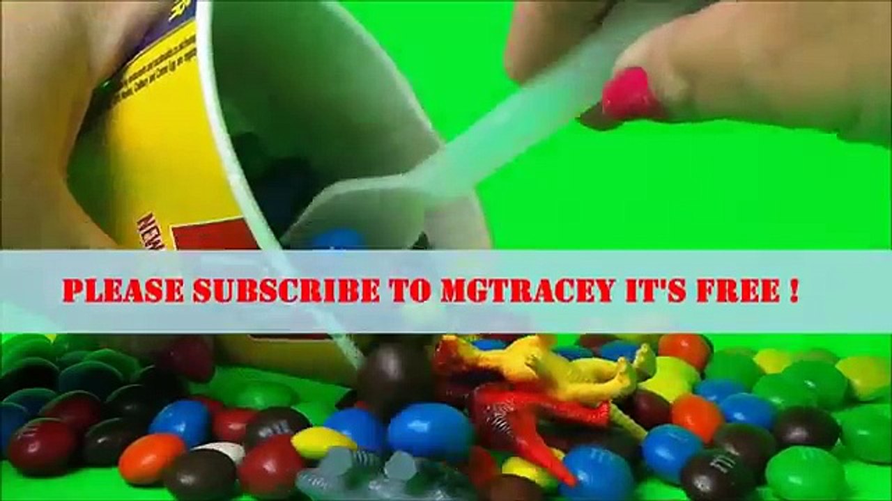 Mcdonalds M&M's McFlurry Surprise Dinosaurs Opening (World Music 720p)