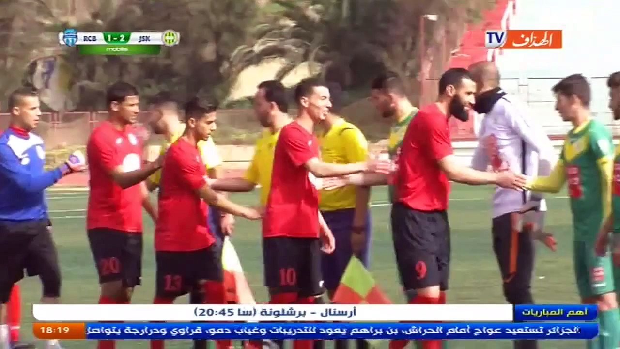 Autours du match amical JSK 2 - 1 RC Boumerdès