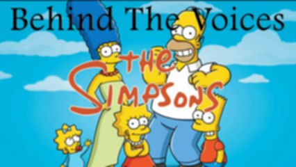 Behind The Voices - The Simpsons