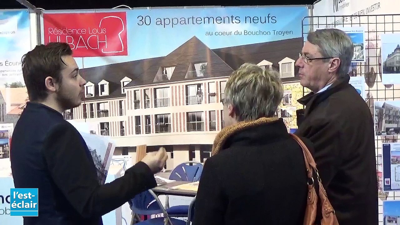 Un tour au 2e salon de l'immobilier à Troyes