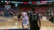 5'11 college basketball player Keifer Sykes skies for 2 dunks  He looks like he's using a trampoline