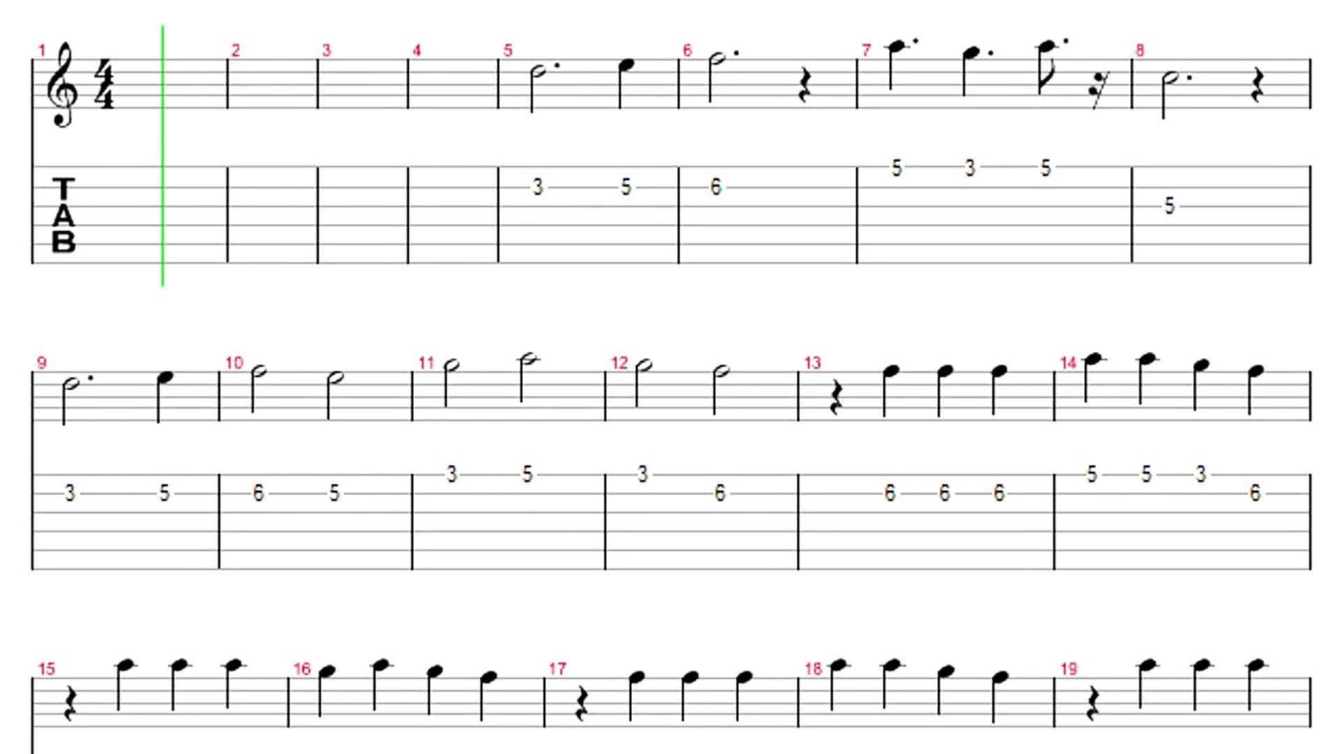 Guitar Tab] Gravity Falls theme music - video dailymotion