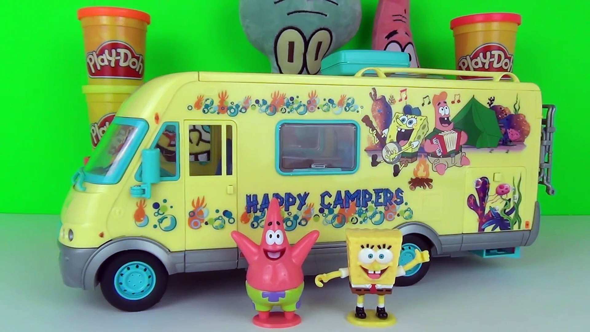 spongebob squarepants camper van playset