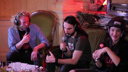 Dédo au micro des Airnadette dans Démesurément Culte sur OÜI FM !