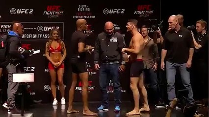 Pesagem: Anderson Silva x Michael Bisping