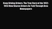 Read Keep Driving Drivers: The True Story of the 1952-1953 New Sharon Drivers As Told Through