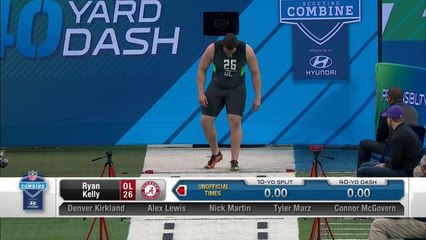 Ryan Kelly 40-yard dash