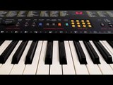 The Simpsons Theme Tune On Keyboard