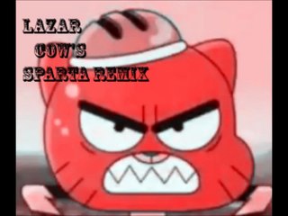 Gumball has a frustration Sparta Remix!